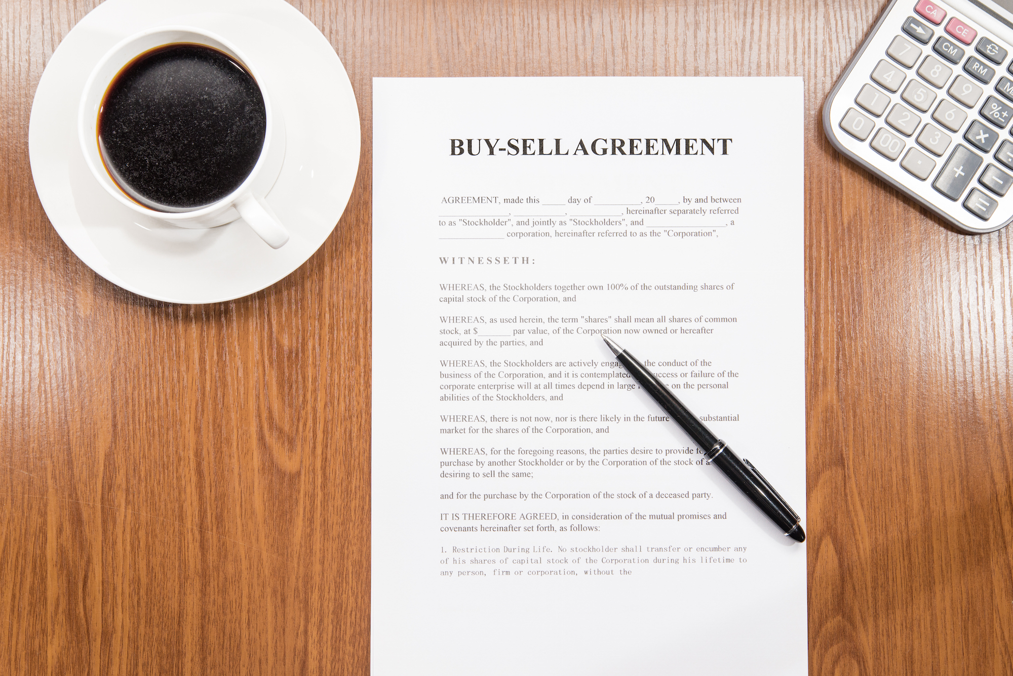 buy sell agreements