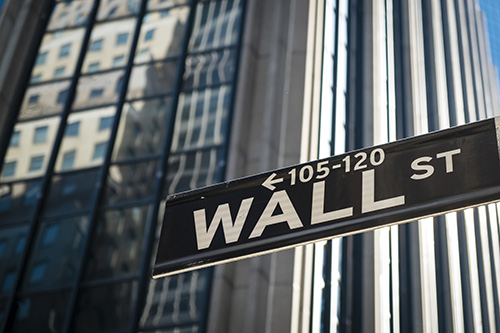 wall-street-sign wall street sign