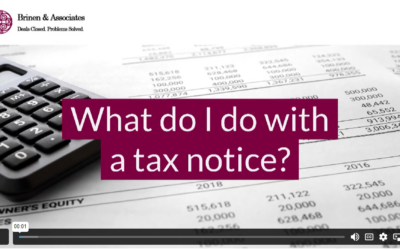 Answering Tax FAQs With Joshua D. Brinen